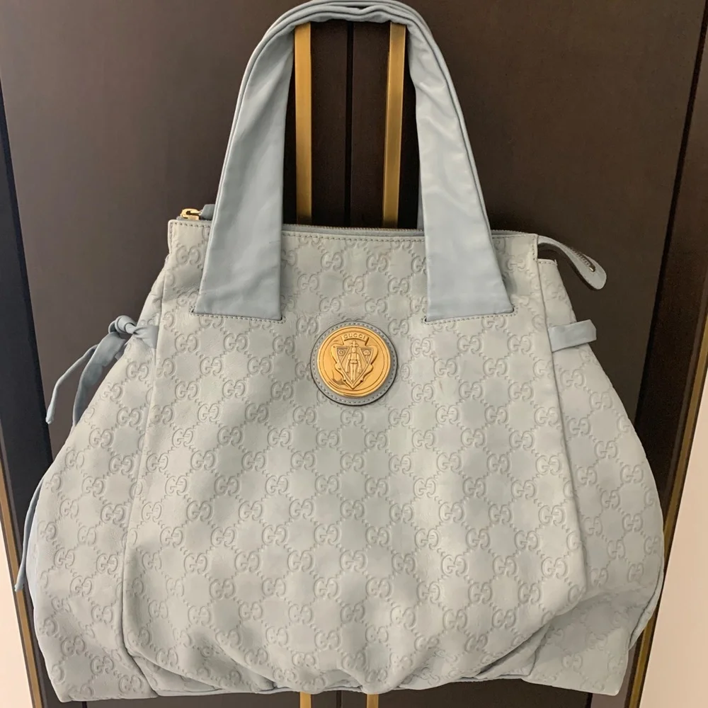 Gucci Limited edition Blue/Grey ladies bag - Picture 13 of 16
